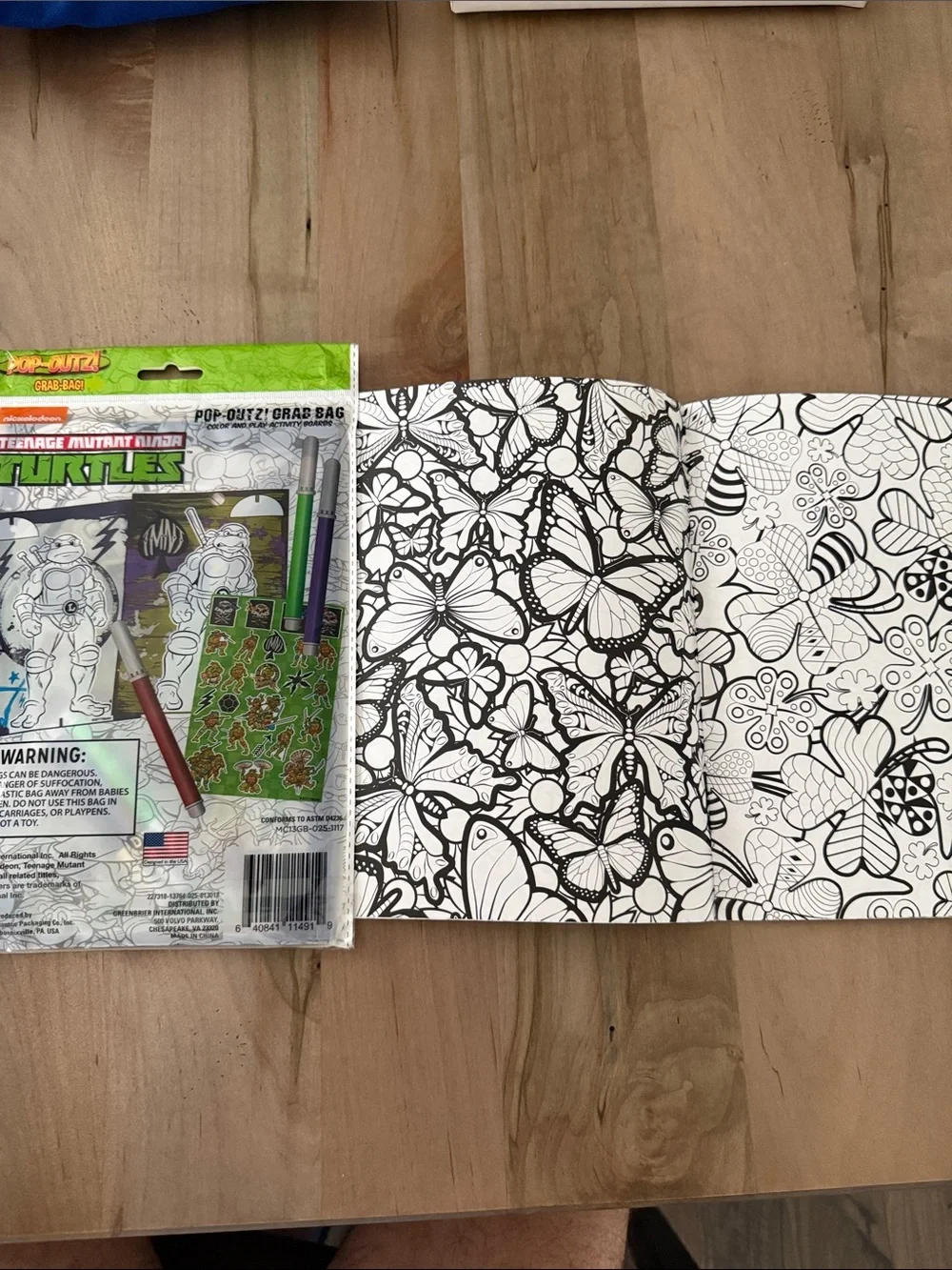 Nickelodeon Teenage Mutant Ninja Turtles Coloring Activity Set - Green